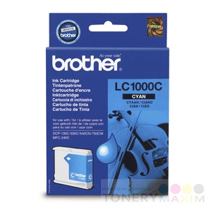 Brother - BROTHER Originál LC-1000 Cyan DCP-330C/540CN - LC1000C