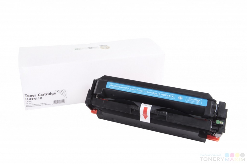 HP - Toner HP CF411X ( 410X ) Cyan - alternatívny toner