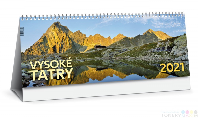 Ostatné - Stolový kalendár Vysoké Tatry 2021