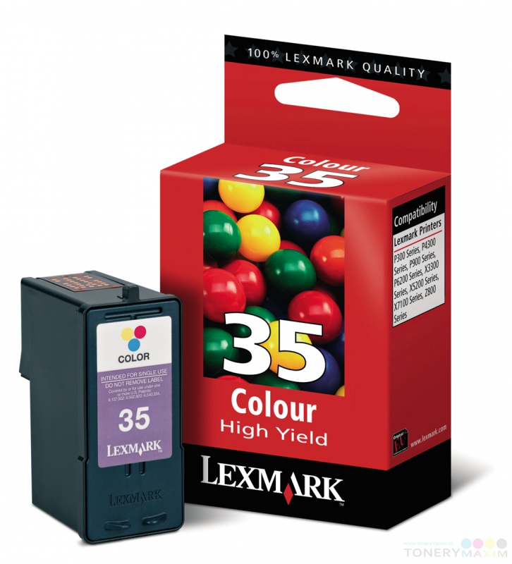 Lexmark - LEXMARK Originál No.35 color (450 str) - 18C0035E
