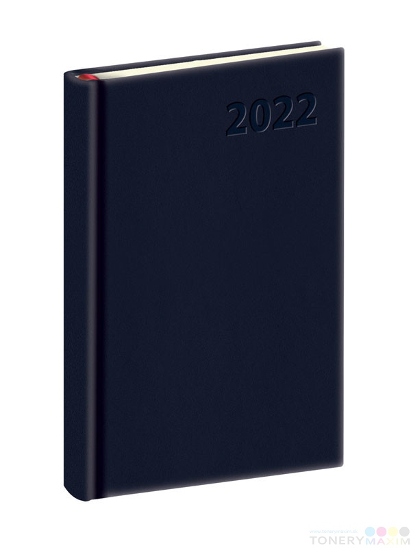 Ostatné - Denný diár Manager 2022 - tmavomodrý