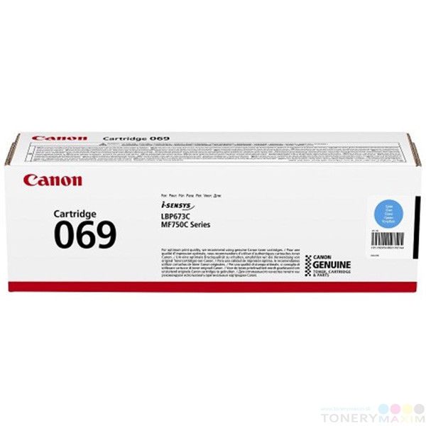 Canon - Toner Canon CRG-069 C ( 5093C002 ) Cyan - originálny toner