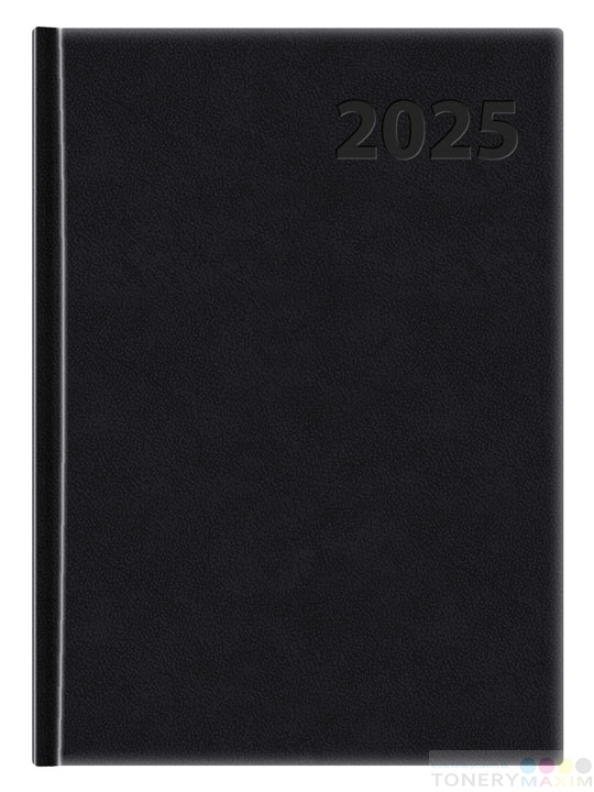 Kalendáre 2025 - Denný diár Manager 2025 - čierny