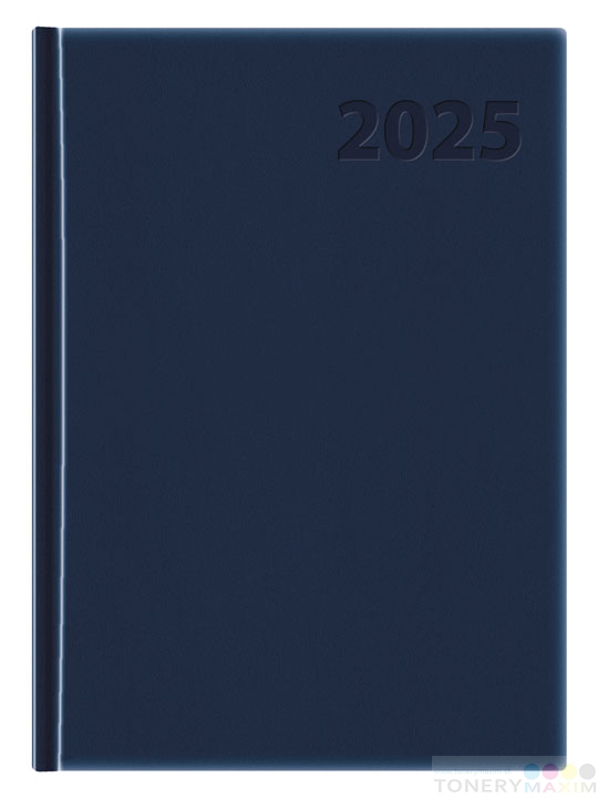 Kalendáre 2025 - Denný diár Manager 2025 - tmavomodrý