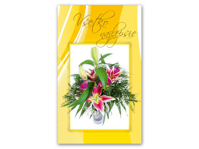 Kancelárske potreby - sK Blahoželanie srdečné malé 18-138 Z PRANI_Z_244