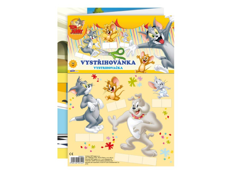 Kancelárske potreby - vystrihovačky WB (Tom a Jerry) 5300821