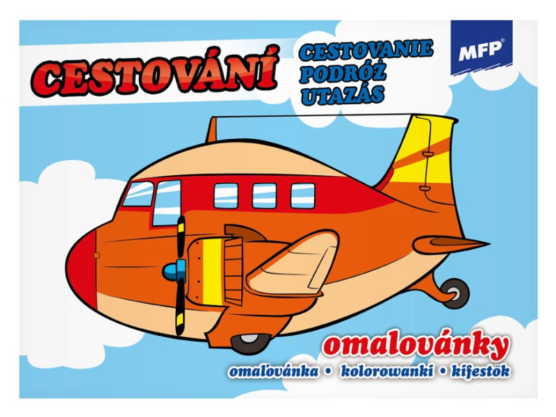 Kancelárske potreby - omaľovánky Cestovanie 5300867