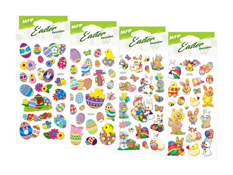 Kancelárske potreby - samolepky PUFFY VE002 9x17,5cm 2221477