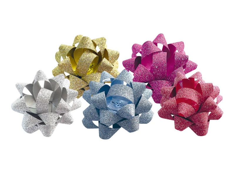 Kancelárske potreby - rozetka glitter 2/11 cm 5660247