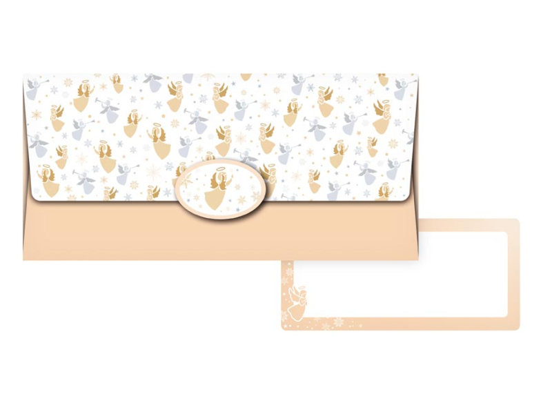 Kancelárske potreby - obálka na peniaze vianočná 88-057 5560075