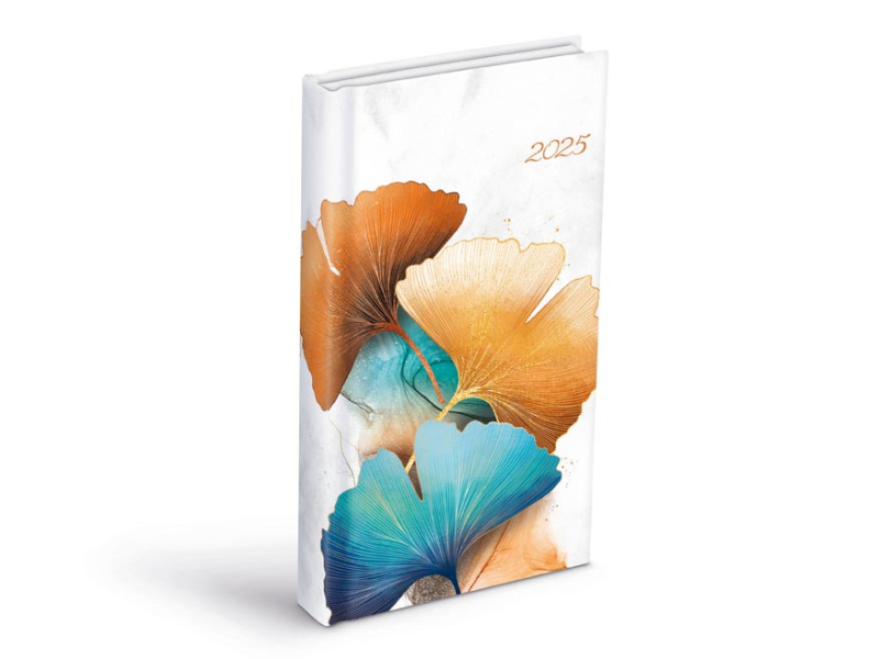 Kancelárske potreby - diár 2025 D802 Lamino 1 90x170mm denný 7781381