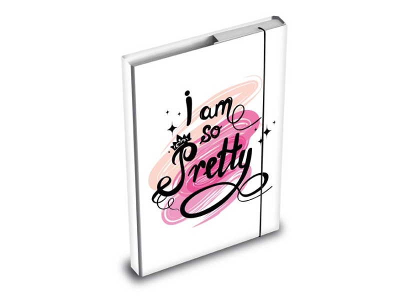 Kancelárske potreby - dosky na zošity box A4 Pretty 8020899