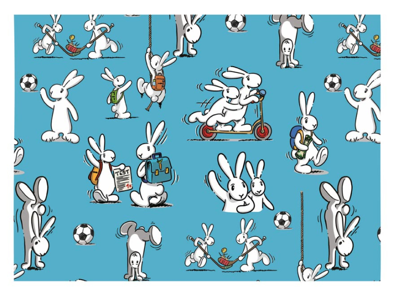 Kancelárske potreby - baliaci papier Bob a Bobek 002 100x70 LUX 5811829