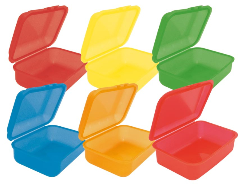 Kancelárske potreby - Box desiatový Klickbox mix midi 713410