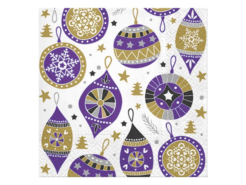 Kancelárske potreby - obrúsok P 33x33 vianočný SDL097800 2011036