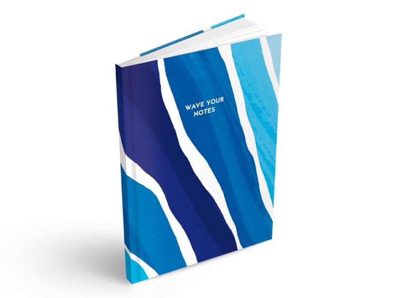 Kancelárske potreby - záznamová kniha A6 100l/linka ZL6104 7501599