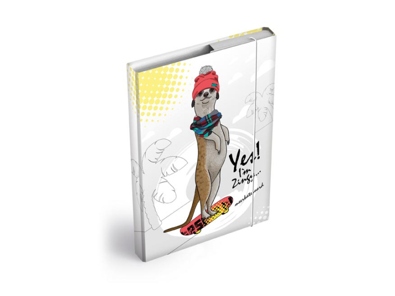 Kancelárske potreby - dosky na zošity box A5 Surikata 8020971