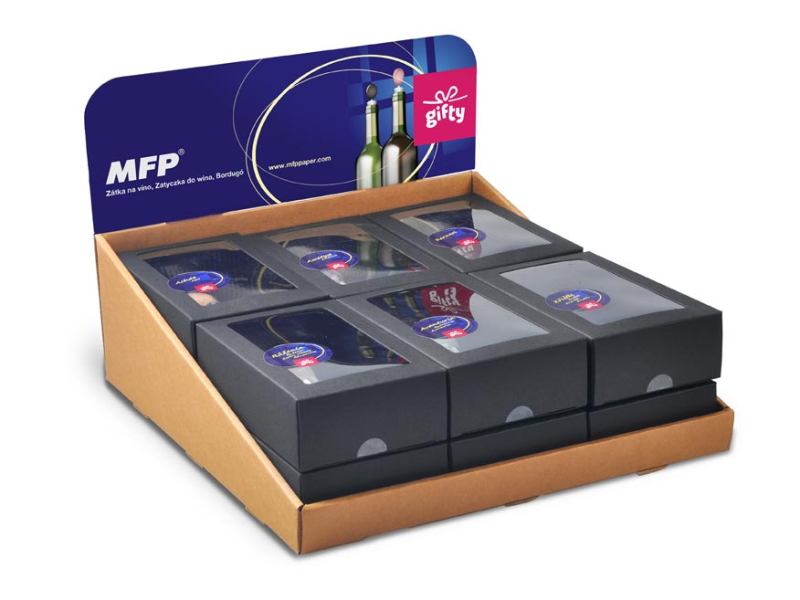 Kancelárske potreby - zátka na víno drahokam - Display 12ks 6660009