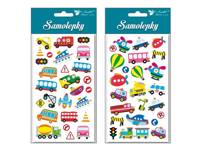 Kancelárske potreby - Samolepky 15085 doprava 9x16cm