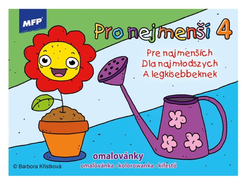 Kancelárske potreby - omaľovánky Pre najmenších 4 5300808