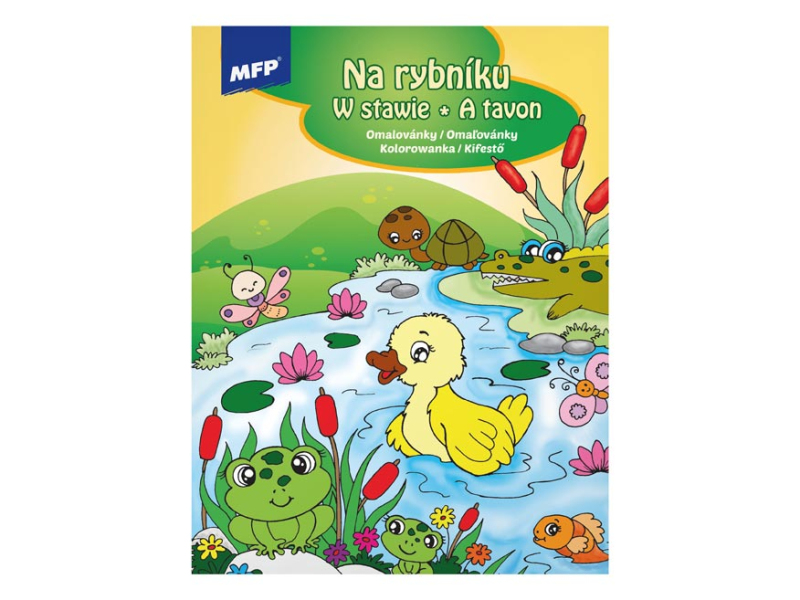 Kancelárske potreby - omaľovanky A4 Na rybníku 210x276mm/32 5301132