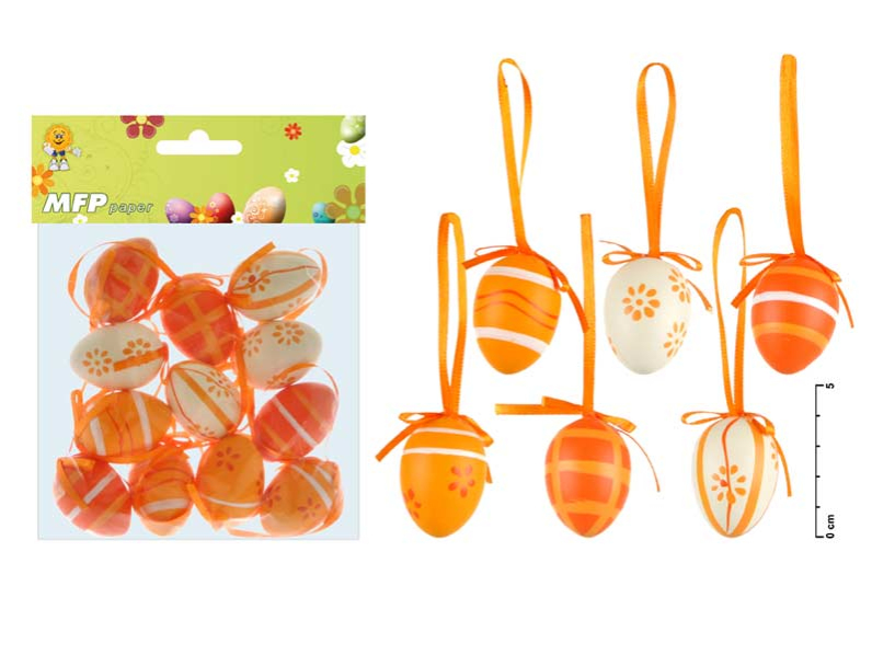 Kancelárske potreby - vajíčka plast 4cm/12ks S160022O 2221185