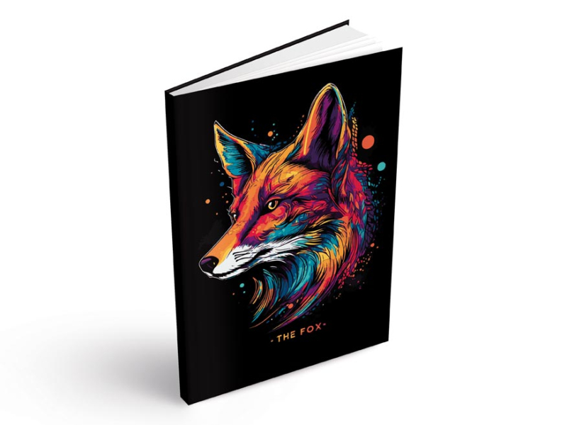 Kancelárske potreby - záznamová kniha A6 100l/linka ZL6104 7501600