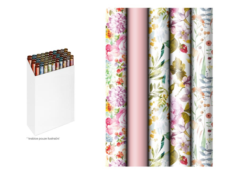 Kancelárske potreby - baliaci papier rolky 200x70 mix č.12 5811800