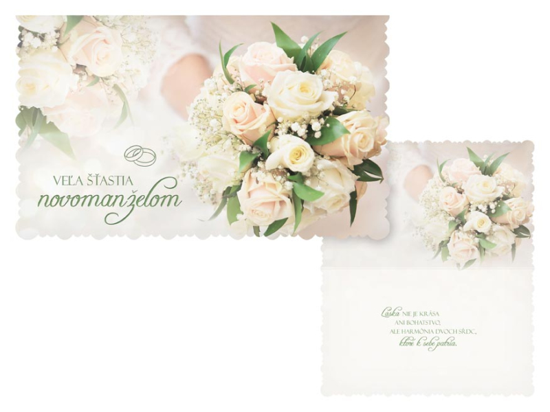 Kancelárske potreby - sK Blahoželanie svadobné M16-130 T PRANI_T_2223