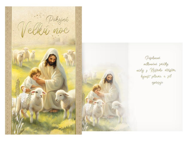 Kancelárske potreby - sK Blahoželanie veľká noc N22-067 T PRANI_T_2365