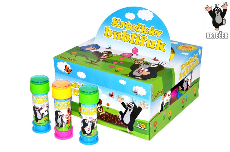 Kancelárske potreby - Bublifuk W170921 Krtek 50ml