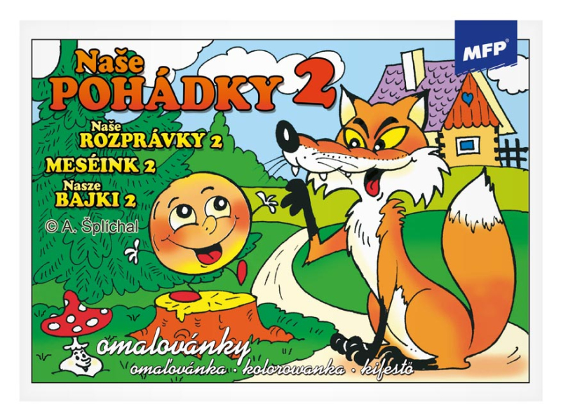 Kancelárske potreby - omaľovánky Naše rozprávky 2 5300215