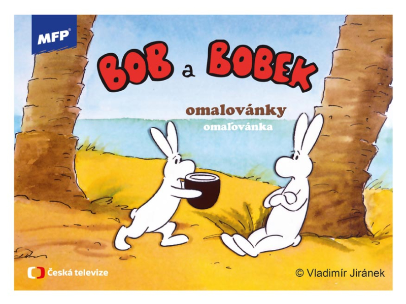 Kancelárske potreby - omaľovánky Bob a bobek 5300714