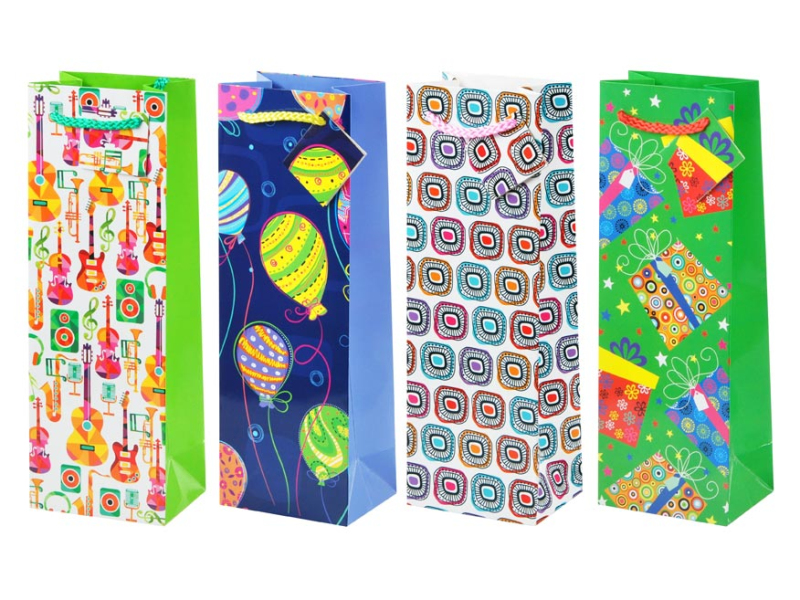 Kancelárske potreby - taška darčeková T12 mix č.47 125x350x90 5251095