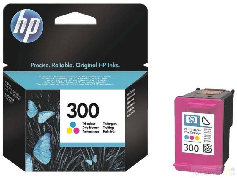 HP - HP Originál CC643EE no.300 Tri-colour Ink with Vivera Ink - CC643EE
