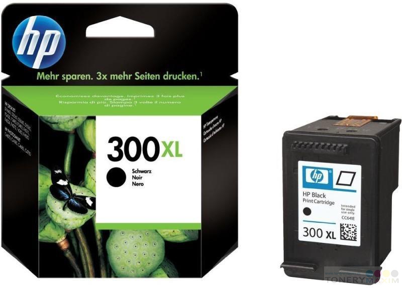 HP - HP Originál CC641EE no.300XL Black Ink Cartridge vysokokapacitná - CC641EE