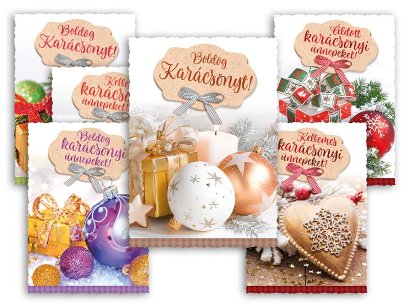 Kancelárske potreby - képeslap, karácsonyi 144 C výsek 1240799
