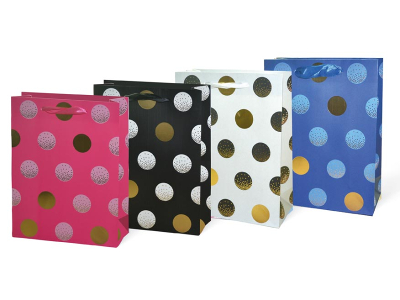 Kancelárske potreby - taška darčeková L LUX mix č.61 (260x320x100) 5252677