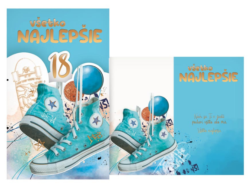 Kancelárske potreby - sK Blahoželanie k narodeninám otočné M11-535 W PRANI_W_252