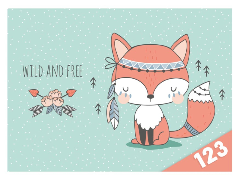 Kancelárske potreby - dosky na číslice Fox 8021081