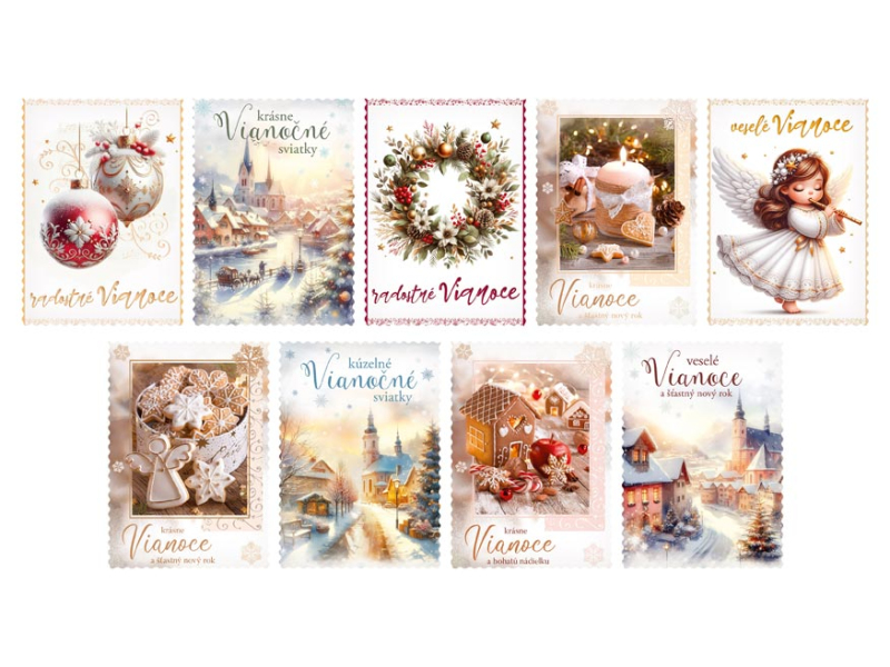 Kancelárske potreby - sK Pohľadnica vianočná LUX všeobecné 003 1240832