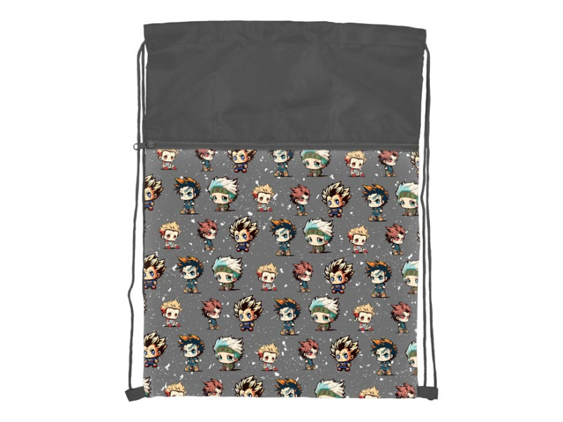 Kancelárske potreby - vrecko na prezúvky Anime mascots 30x39cm 8040911