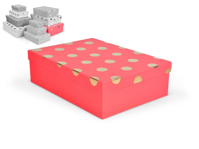 Kancelárske potreby - krabička darčeková d- L002- J 37x27x11cm 5371124