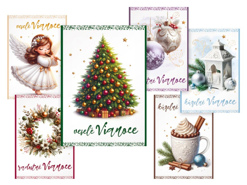 Kancelárske potreby - sK Pohľadnica vianočná m 178 A 1240883