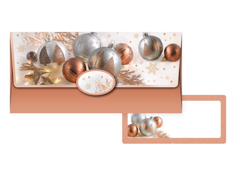 Kancelárske potreby - obálka na peniaze vianočná 88-058 5560076