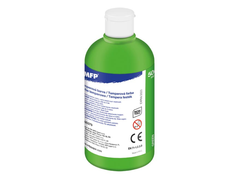 Kancelárske potreby - farba temperová 500ml zelená svetlá 6300379