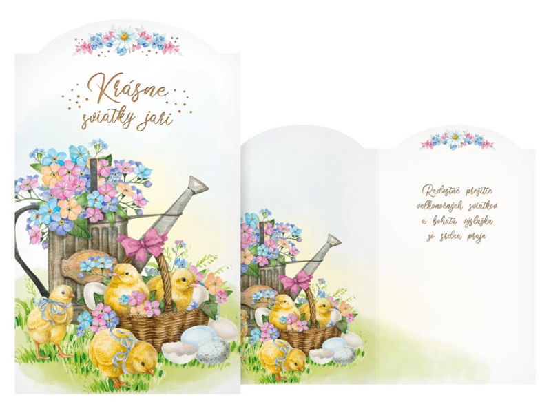 Kancelárske potreby - sK Blahoželanie veľká noc N22-064 H PRANI_H_601