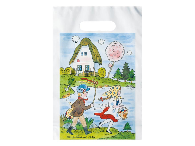 Kancelárske potreby - taška veľkonočná L Ladová 29,5x46x8 5250650