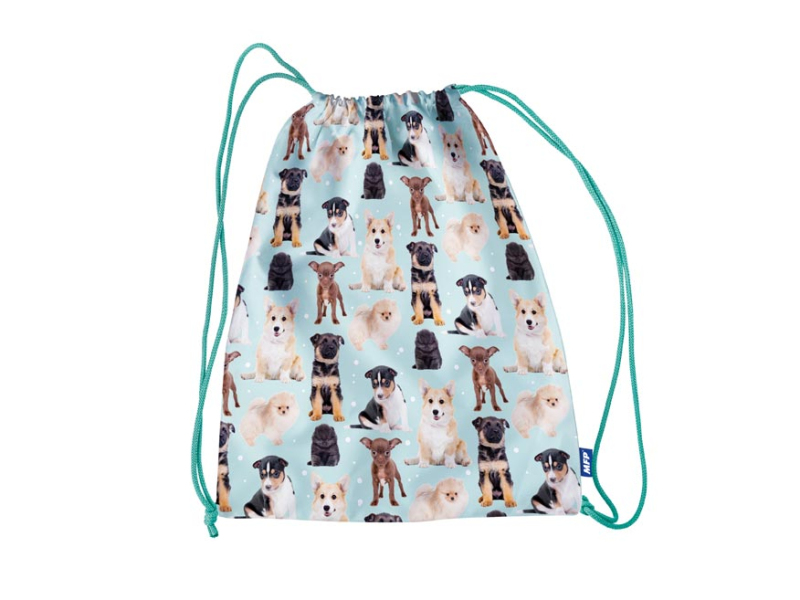 Kancelárske potreby - vrecko na prezúvky Pes 30x39cm 8040901