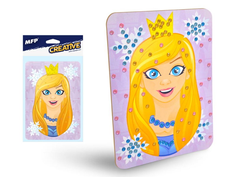 Kancelárske potreby - mozaikový set 14,8x21cm pearl Princess 5330415